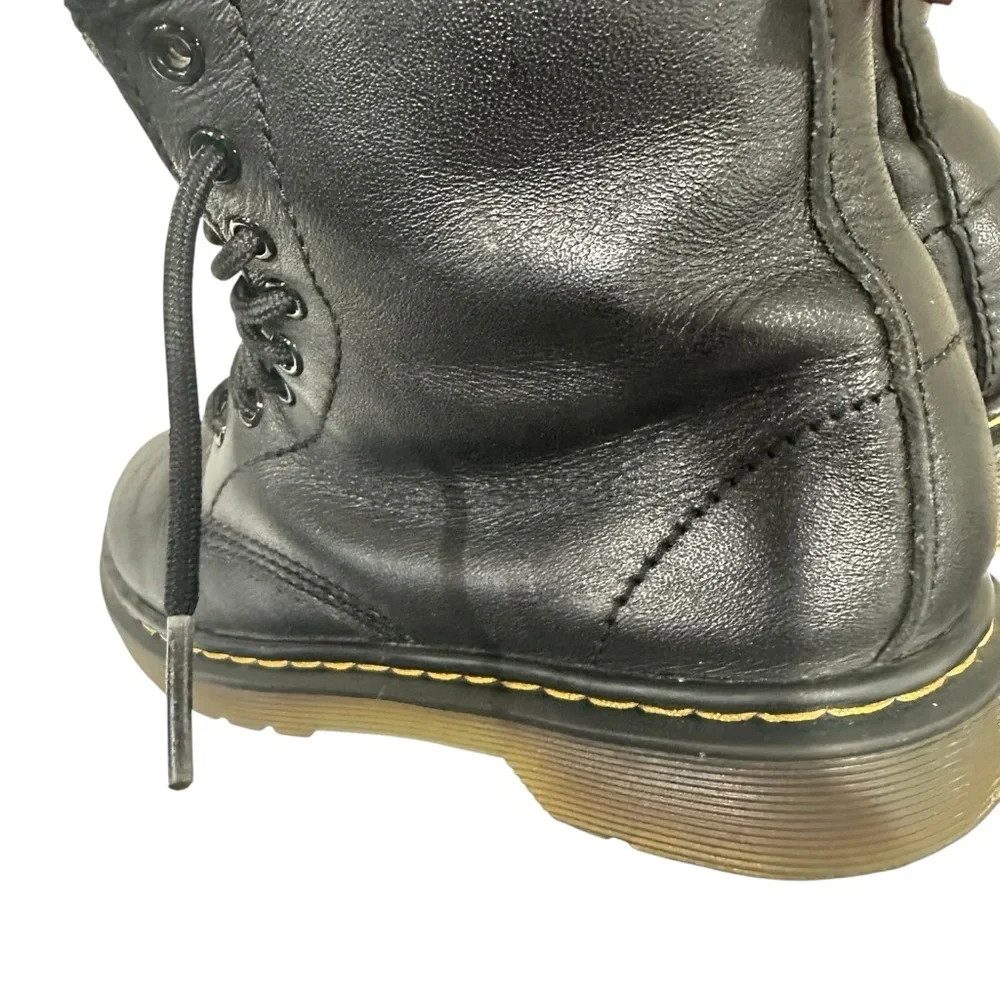 Dr. Martens 1460 Pascal Zip Combat Boots, Leather, Preschool Size 13